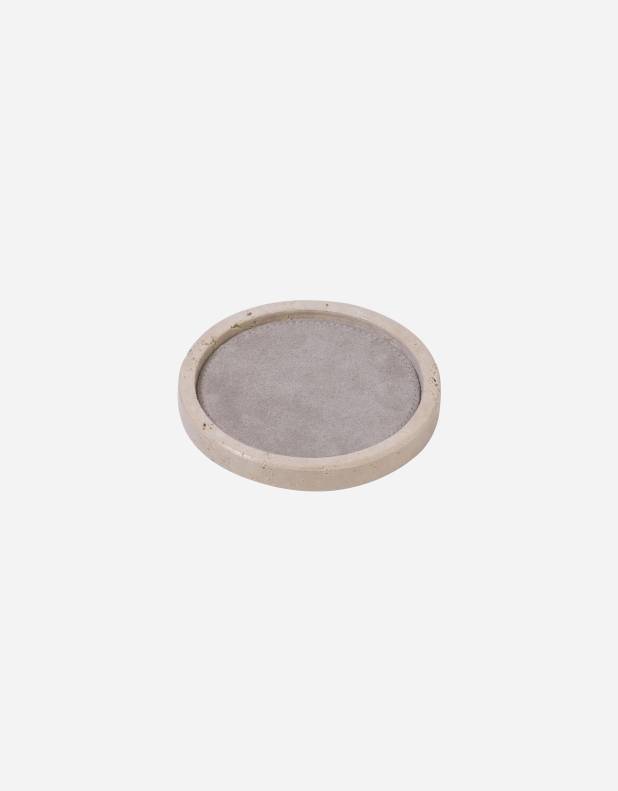 POLO MARBLE STACKABLE VALET TRAY ROUND