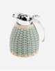 MONCEAU LEATHER & RATTAN CARAFE