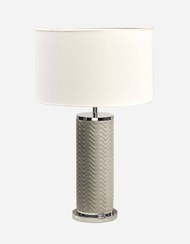 FLAVIA HERRINGBONE TABLE LAMP
