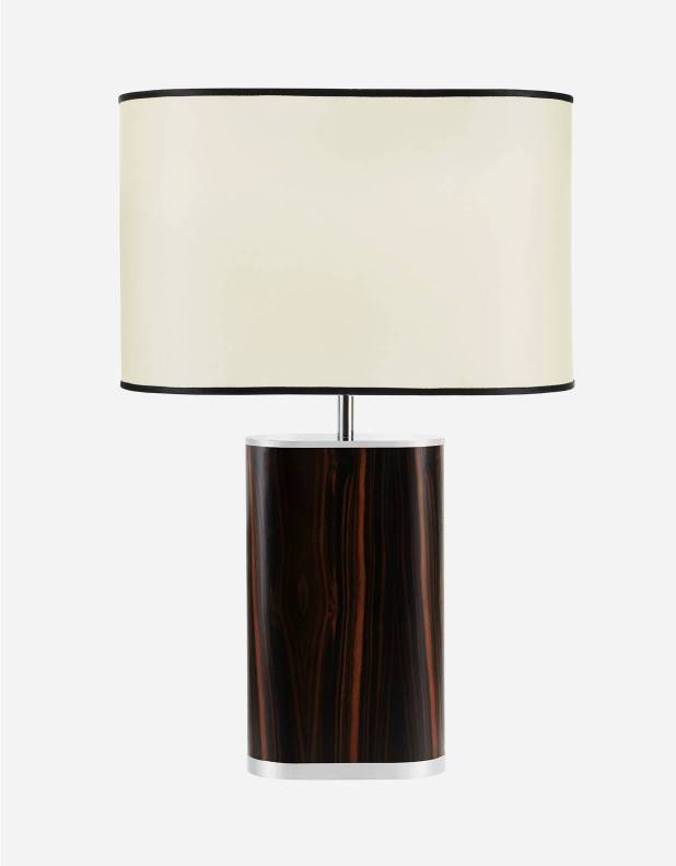 LIVIA EBONY TABLE LAMP