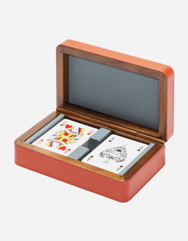 CARDS WOODEN BOX